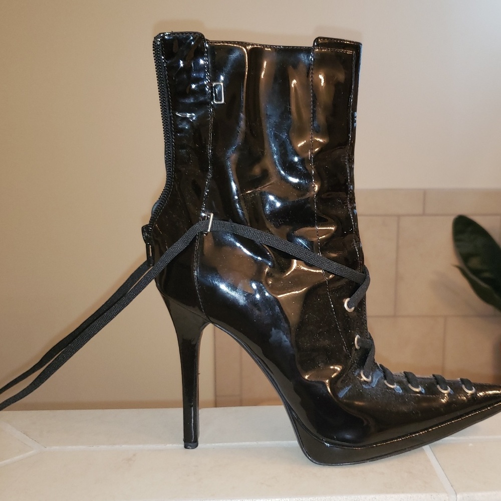 Casadei lace up boots
